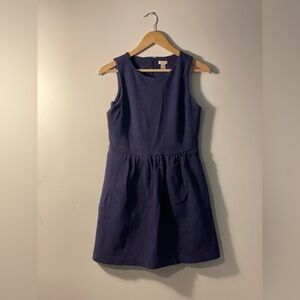 Jcrew factory blue dress. Size small with stretch and pockets.